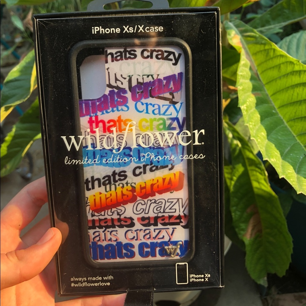 Wildflower iPhone X/XS case